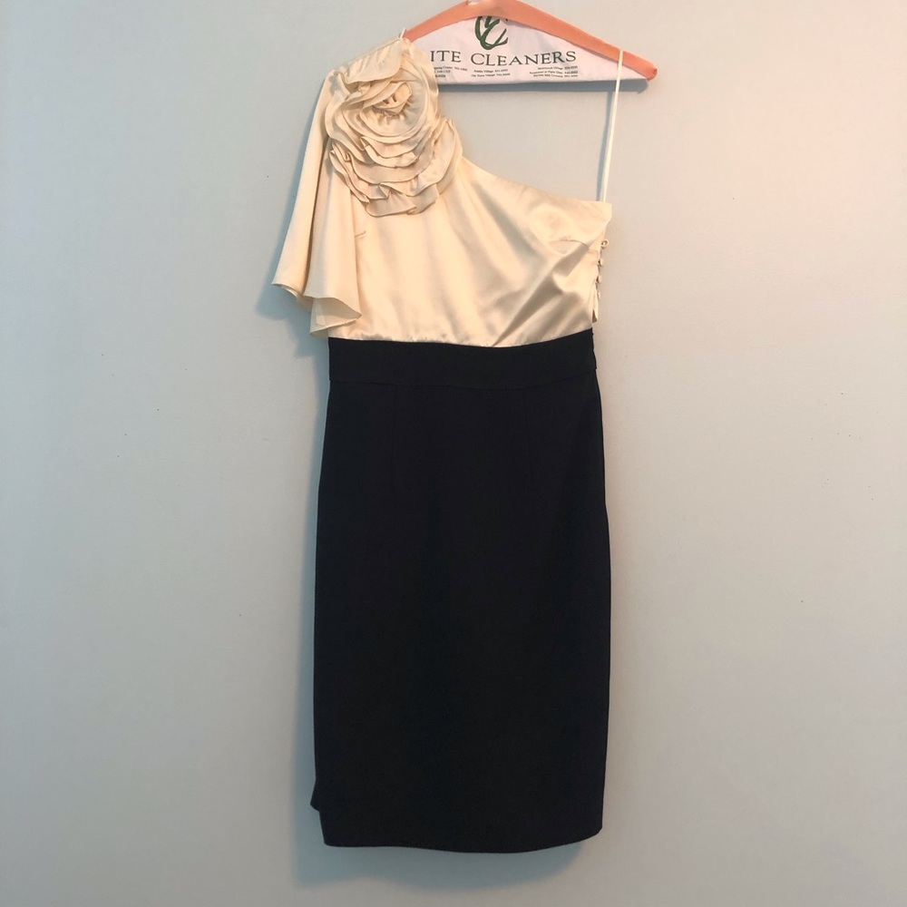 Off the shoulder Trina Turk dress.